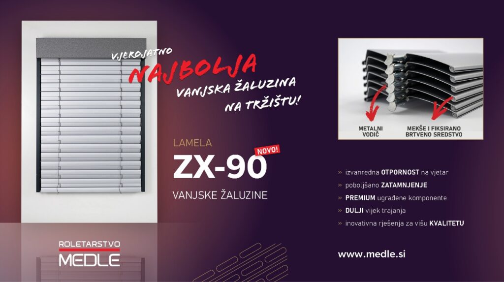 lamela ZX 90 HR v05 tvrtke Medle