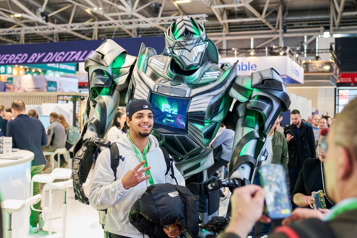 Atrakcije na štandovima na svjetskom sajmu za arhitekturu, materijale i sisteme BAU 2025 / foto: Messe Munchen GmbH