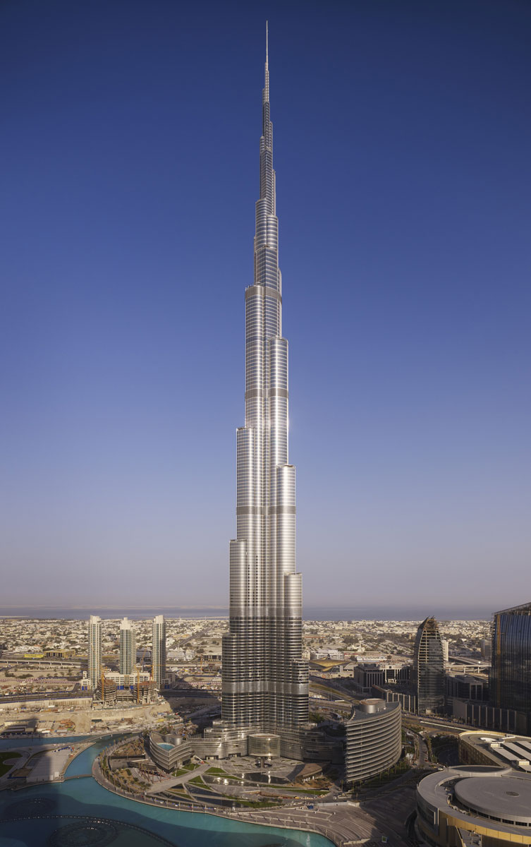 Burj Khalifa, Dubai, UAE - Photo credits: SOM