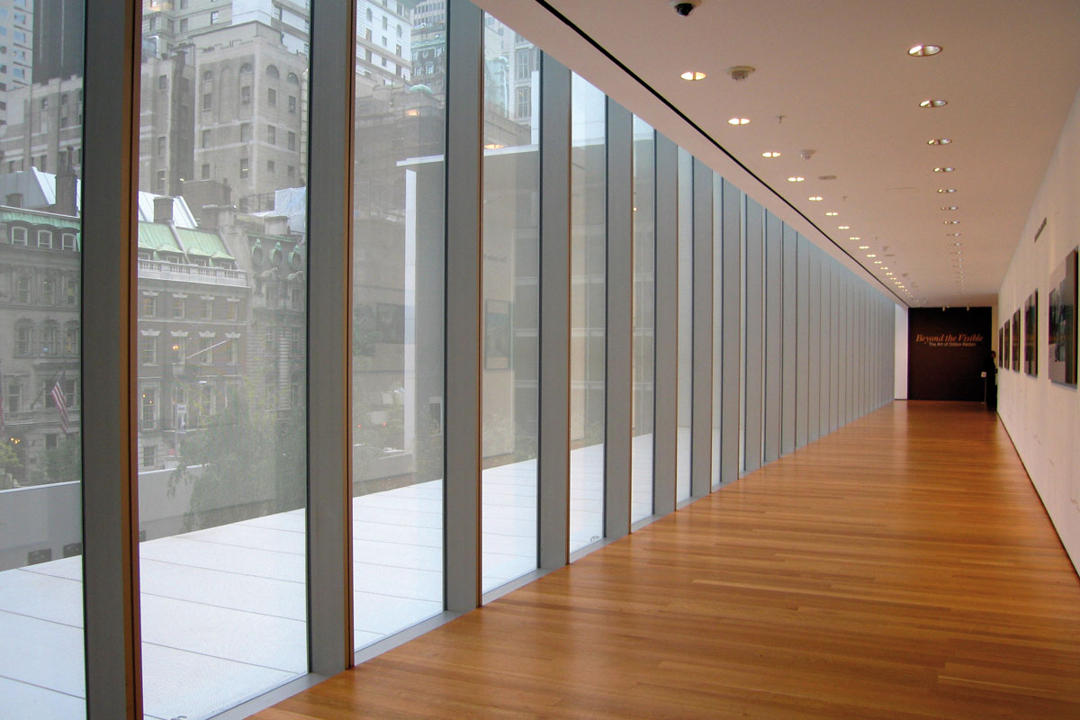 Muzej moderne umetnosti u Njujorku koristi energetski efikasne distancer-e iz kompanije Swisspacer od 2004. godine
