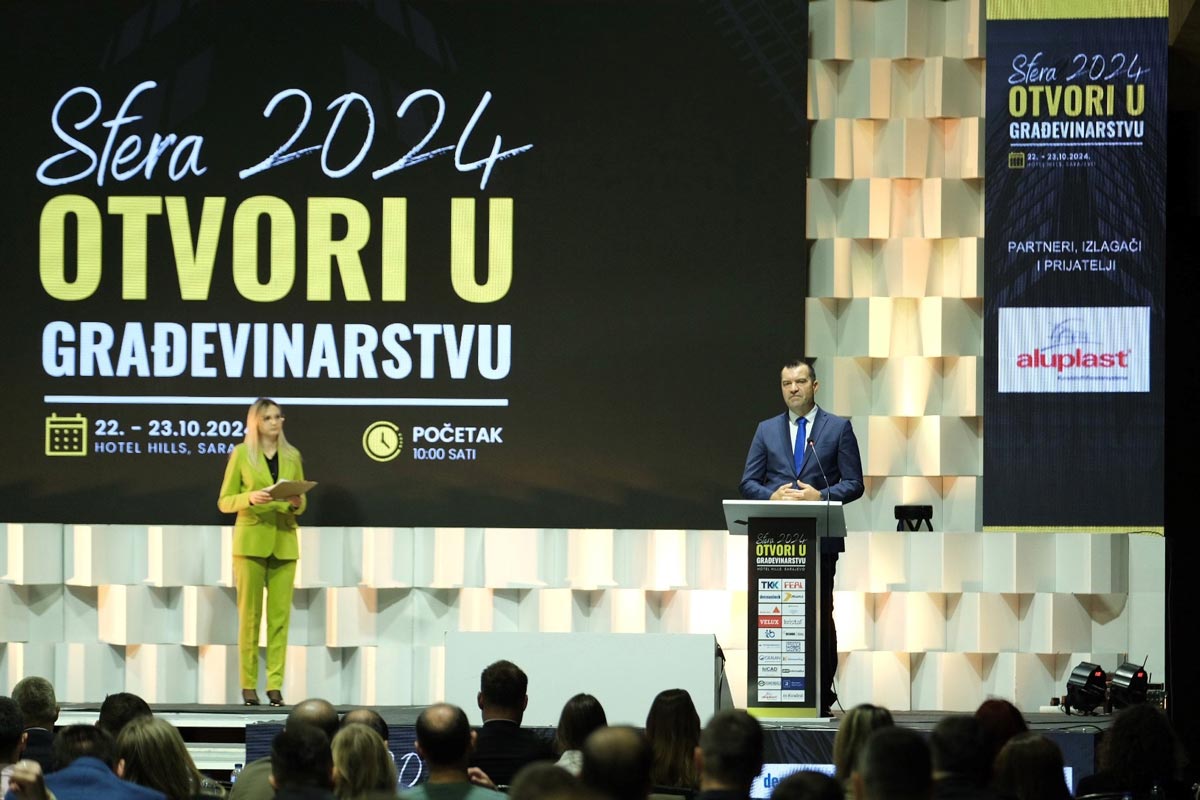 Svečano otvaranje konferencije "Sfera 2024: Otvori u gradđevinarstvu" / foto: Sfera d.o.o.