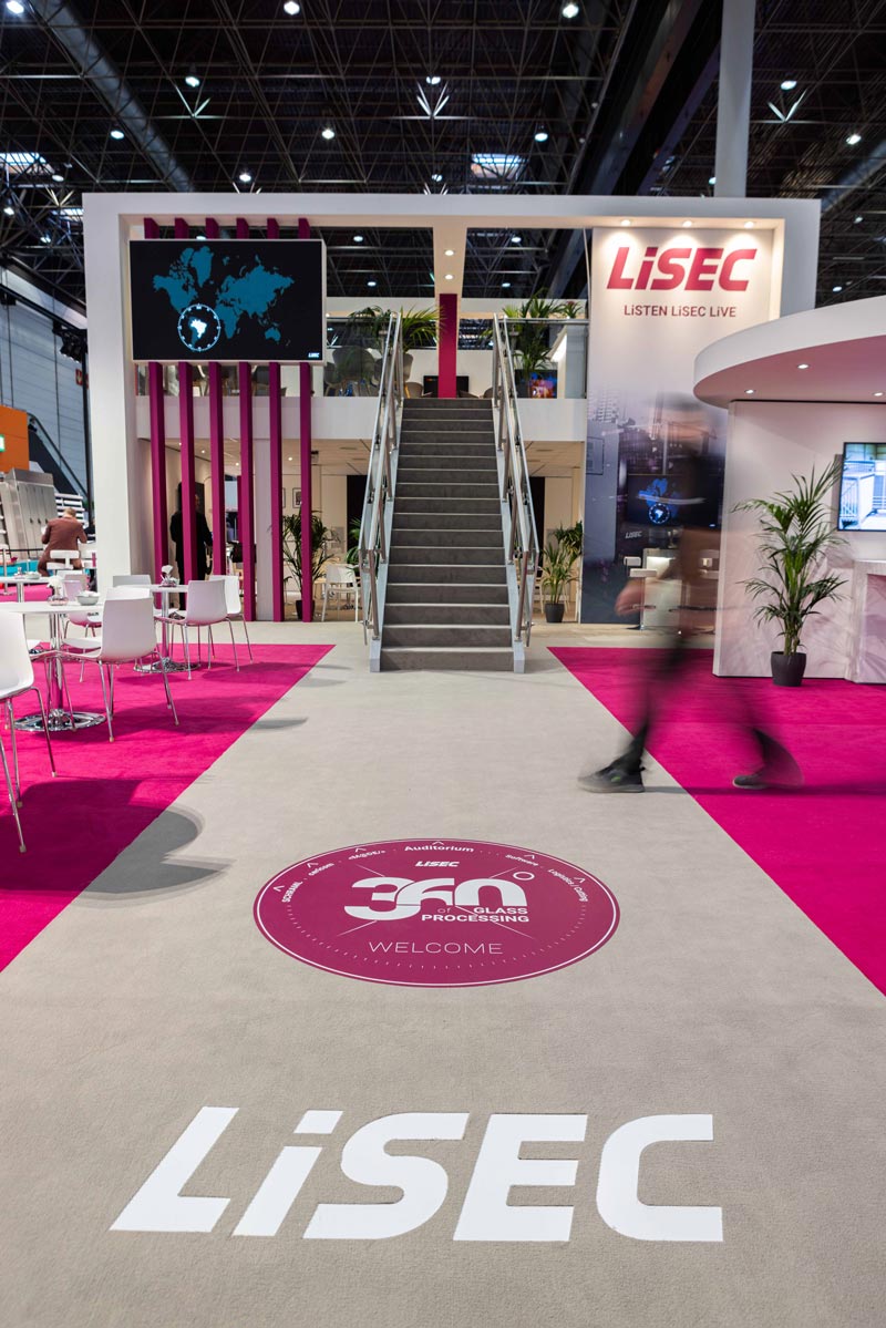 LiSEC štand na glasstec 2024 sajmu / foto: LiSEC